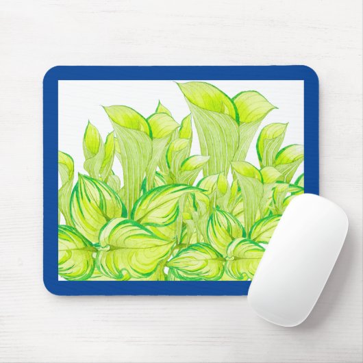 'Harmony in Green' op een Muismat (Met muis)