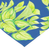 'Harmony in Green' op een Table Runner Korte Tafelloper (Hoek)