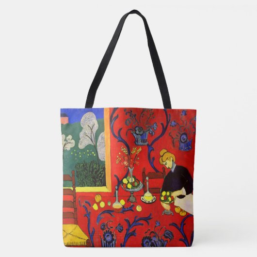 Harmony in Red Matisse Tote Bag (Voorkant)