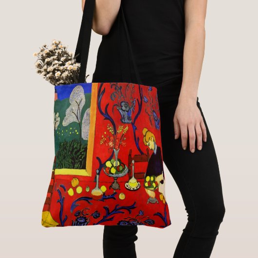 Harmony in Red Matisse Tote Bag (Dichtbij)