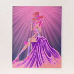 "Harmony in Stardust" Een glamoureuze Steampunk Qu Legpuzzel