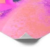 "Harmony in Stardust" Een glamoureuze Steampunk Qu Poster (Hoek)