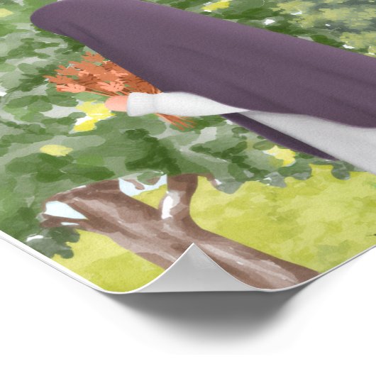 Harmony in the Garden - Poster (Hoek)