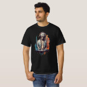 Harmony in Threads: Music Lover Graphics T-shirt (Voorkant volledig)