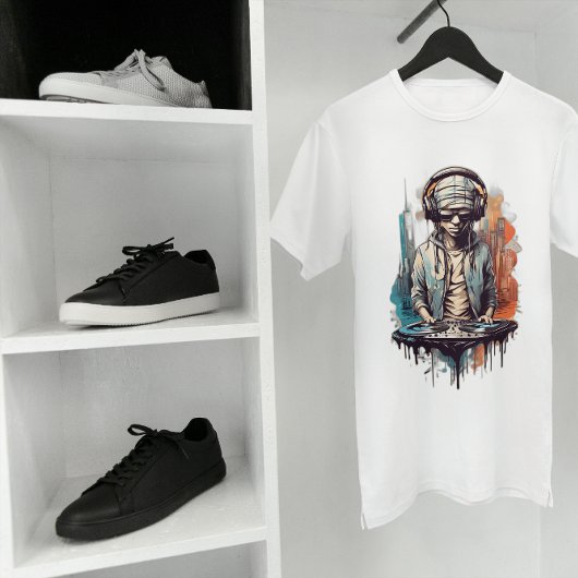 Harmony in Threads: Music Lover Graphics T-shirt