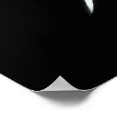 Harmony Japans kanji Calligrafiesymbool Poster (Hoek)