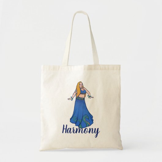 Harmony Lynn Belly Dancer Tote Bag (Voorkant)