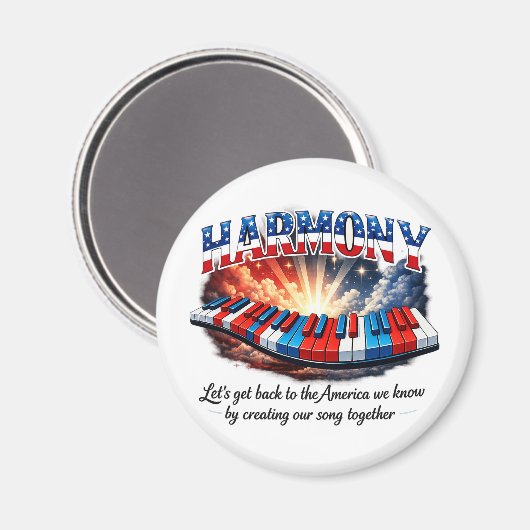 HARMONY MAGNEET (Voorkant / Achterkant)