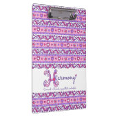 Harmony naam betekent harten letter H klembord (Rechts)