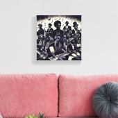 "Harmony Onthulde" Muurdoek Canvas Afdruk (Insitu (Woonkamer))