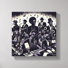 "Harmony Onthulde" Muurdoek Canvas Afdruk