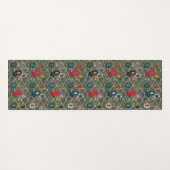 Harmony Ontketend: Japans  Bloemen Yogamat (Achterkant (horizontaal))