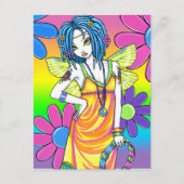 "Harmony" regenboogventilator Briefkaart voor kind (Voorkant)