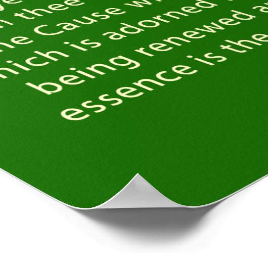 Harmony Science Religion Poster (Hoek)