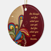 Harmony Swirl Affirmation Ornament (Links)