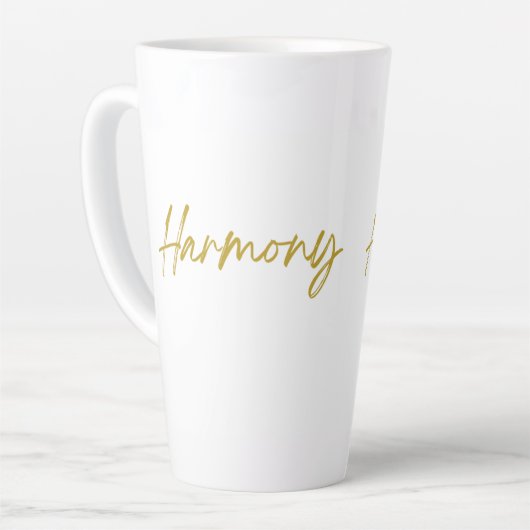Harmony Tall Latte Mok (Linkerhoek)