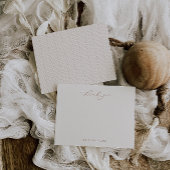 HARMONY Terracotta Bedankt Kaart