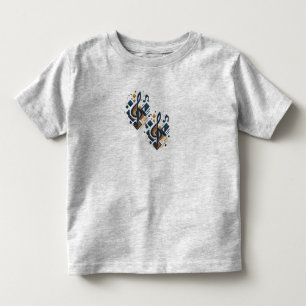 Harmony Tots - Muzieknoot Peuter Kleding Kinder Shirts