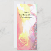 HARMONY TRIO LENTE CONCERT, Champagne Metallic Kaart (Achterkant)