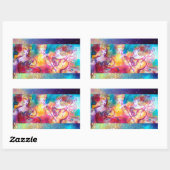 HARMONY TRIO MUSE CONCERT INPakkingsPAPIER Rechthoekige Sticker (Vel)