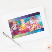 HARMONY TRIO MUSE CONCERT INPakkingsPAPIER Rechthoekige Sticker (Envelop)