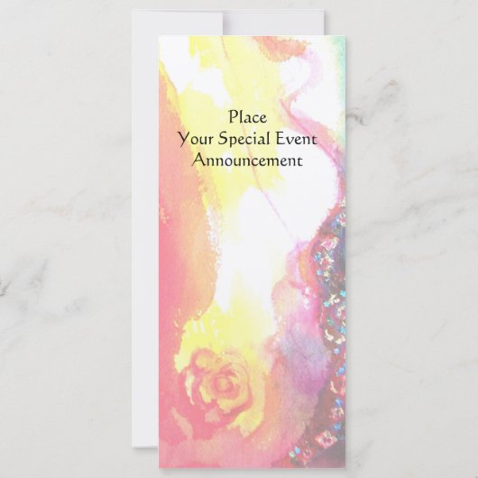 HARMONY TRIO SPRING CONCERT, Champagne Metallic Kaart (Achterkant)