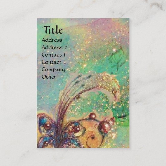 HARMONY TRIO SPRING CONCERT / MAGIC BUTTEFLFLES PL VISITEKAARTJE (Voorkant)