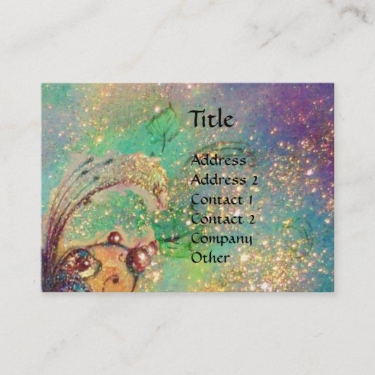 HARMONY TRIO SPRING CONCERT / MAGIC BUTTEFLFLES PL VISITEKAARTJE (Voorkant)