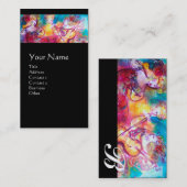 HARMONY TRIO SPRING CONCERT MONOGRAM, Black Pearl Visitekaartje (Voorkant / Achterkant)