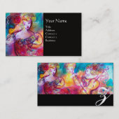 HARMONY TRIO SPRING CONCERT MONOGRAM, Black Pearl Visitekaartje (Voorkant / Achterkant)