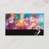 HARMONY TRIO SPRING CONCERT MONOGRAM, Black Pearl Visitekaartje (Achterkant)