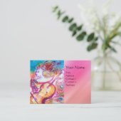 HARMONY TRIO SPRING CONCERT MONOGRAM, Black Pink Visitekaartje (Staand voorkant)