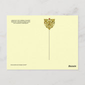 HARMONY TRIO SPRING CONCERT MONOGRAM BRIEFKAART (Achterkant)