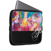 HARMONY TRIO SPRING CONCERT MONOGRAM LAPTOP SLEEVE (Voorkant Rechts)