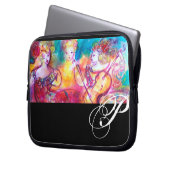 HARMONY TRIO SPRING CONCERT MONOGRAM LAPTOP SLEEVE (Voorkant Links)