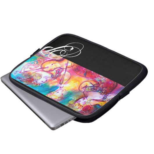 HARMONY TRIO SPRING CONCERT MONOGRAM LAPTOP SLEEVE (Voorkant onderkant)