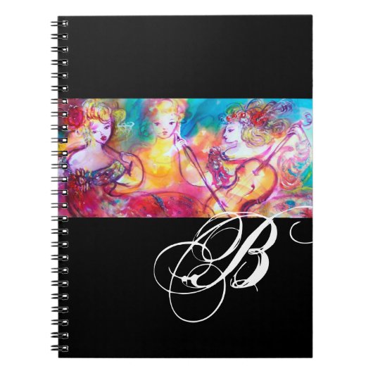 HARMONY TRIO SPRING CONCERT MONOGRAM NOTITIEBOEK (Voorkant)