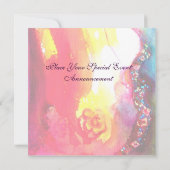 HARMONY TRIO SPRING CONCERT, Sweet 16 Birthday Kaart (Achterkant)