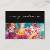 HARMONY TRIO SPRING CONCERT, zwart Visitekaartje (Achterkant)