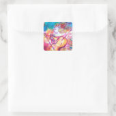 HARMONY TRIO SPRING MUZIEK BEZORG VIERKANTE STICKER (Tas)