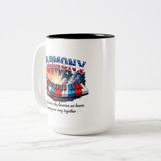 HARMONY TWEEKLEURIGE KOFFIEMOK (Voorkant links)