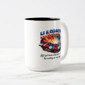 HARMONY TWEEKLEURIGE KOFFIEMOK (Voorkant rechts)