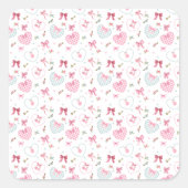 Harmony Wrapping Papier Vierkante Sticker (Voorkant)