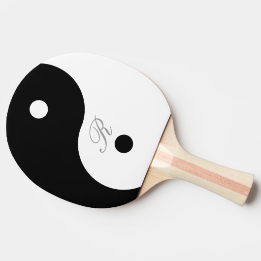 Harmony Yin Yang Monogram Ping Pong Bat Tafeltennisbatje (Zijkant)