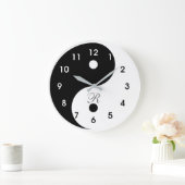 Harmony Yin Yang Monogram Wall klok (Huis)