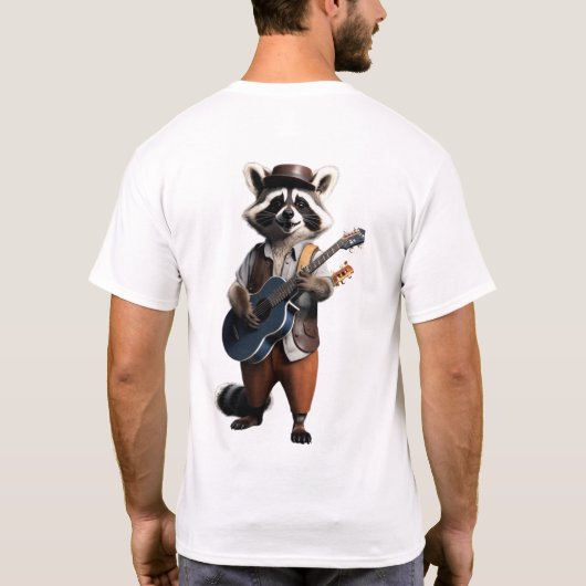 HarmonyCraft: wasbeer Maestro T-shirt (Achterkant)