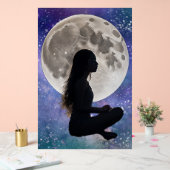 Harmony's Lunar Serenity: Dochter van de Mystic Acryl Bord (Huwelijk)