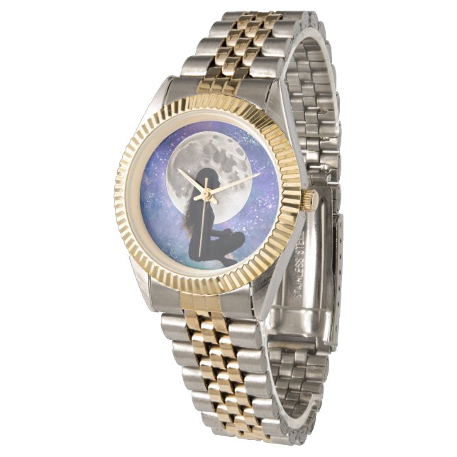 Harmony's Lunar Serenity: Dochter van de Mystic Horloge (Gekanteld)