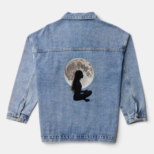 Harmony's Maansereniteit Denim Jacket (Achterkant)