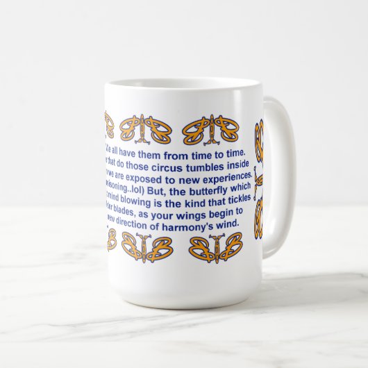 Harmony's Wind Koffiemok (Voorkant rechts)